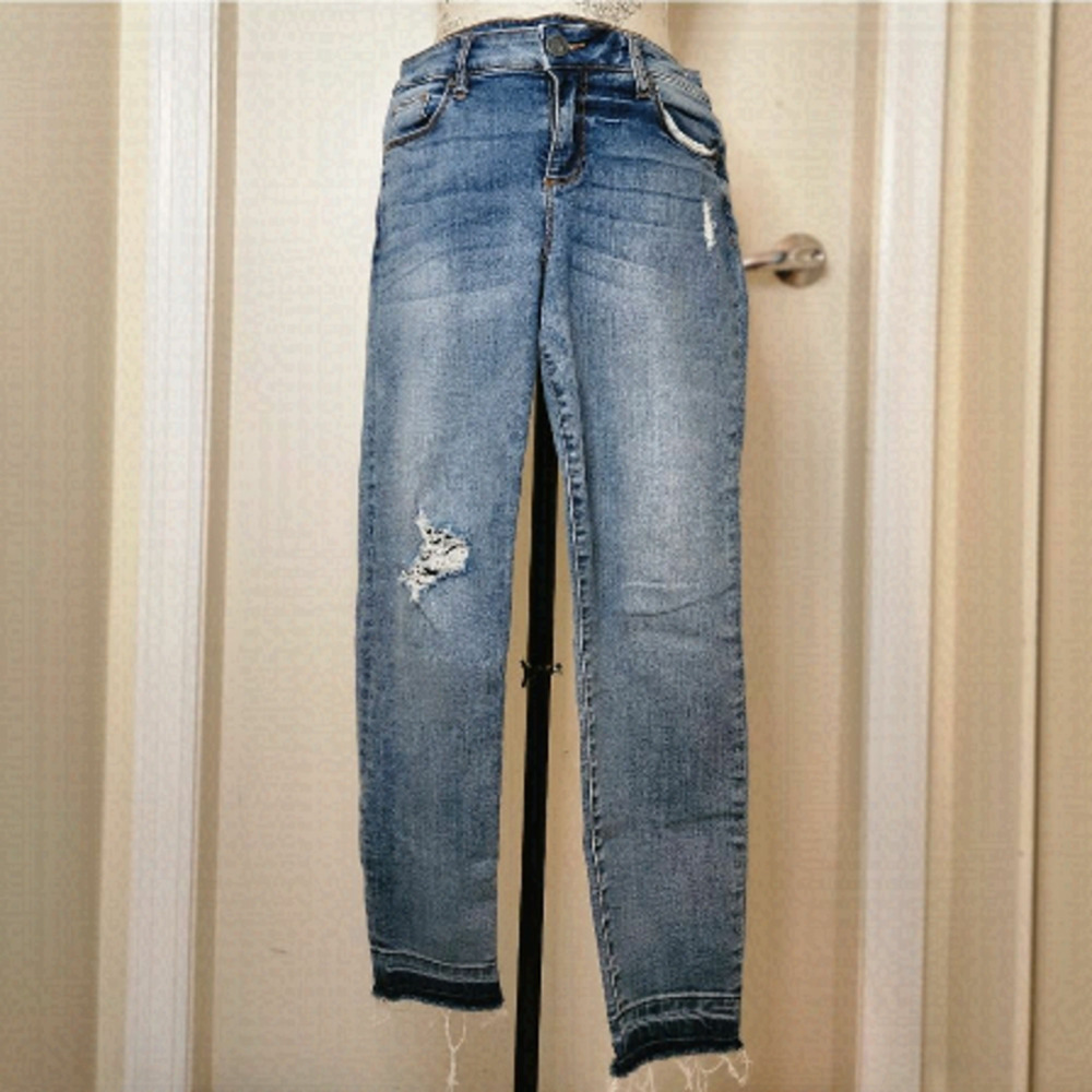 KUT Ankle Length Skinny Jeans